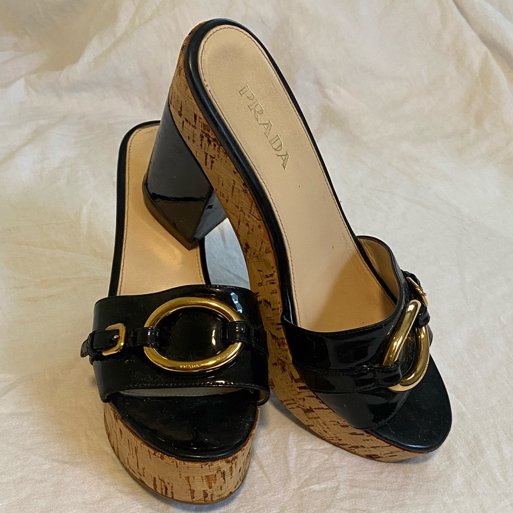 Prada wedges sz 38.5